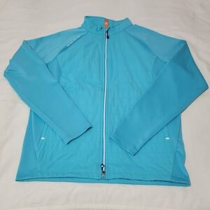 Peter Millar Hyerlight Merge Womens Jacket Teal Size Med